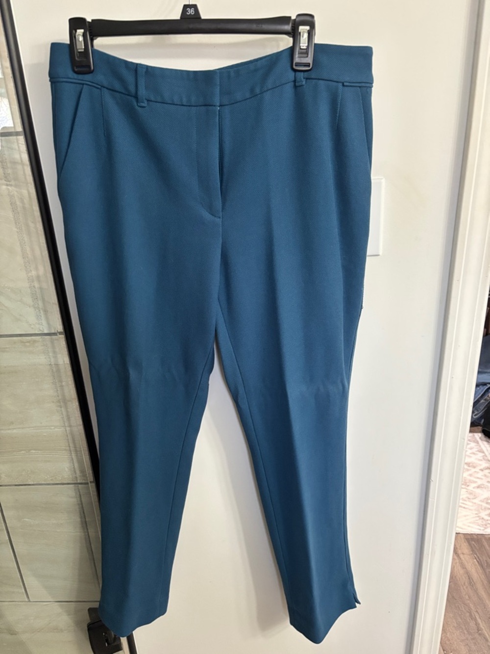 White House Black Market Teal Blue Pants